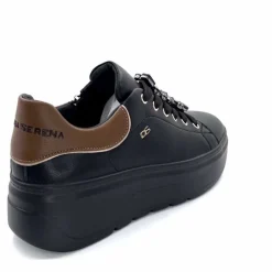 Masculin|Bijoux<Ivoire0130a Baskets Zip Ivoire 675527 Cuir Noir