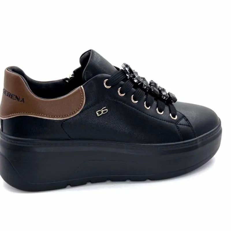 Masculin|Bijoux<Ivoire0130a Baskets Zip Ivoire 675527 Cuir Noir