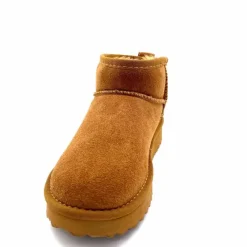 Fourrure|Décontracté<Liu.Jo Boots Fourrées Mouton Sf423 Daim Cognac Marron