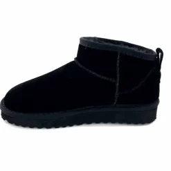 Fourrure|Fourrées<Liu.Jo Boots Fourrées Mouton Sf423 Daim Noir