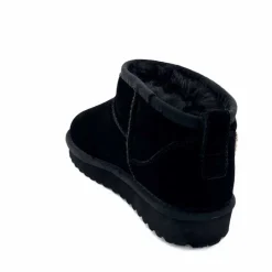 Fourrure|Fourrées<Liu.Jo Boots Fourrées Mouton Sf423 Daim Noir