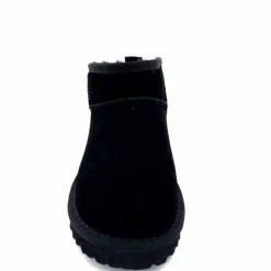 Fourrure|Fourrées<Liu.Jo Boots Fourrées Mouton Sf423 Daim Noir