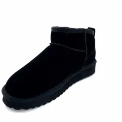 Fourrure|Fourrées<Liu.Jo Boots Fourrées Mouton Sf423 Daim Noir