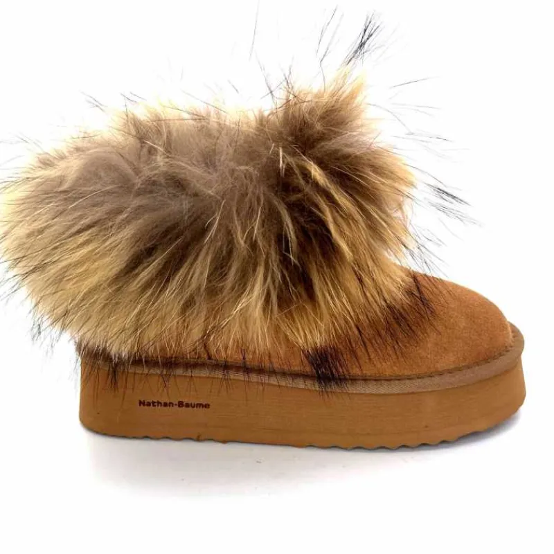 Fourrure|Animalier<Nathan Baume Boots Fourrure 242 N79 03 Daim Camel