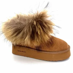 Fourrure|Animalier<Nathan Baume Boots Fourrure 242 N79 03 Daim Camel