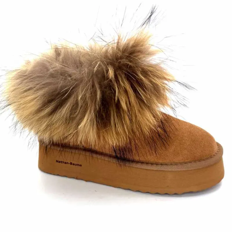 Fourrure|Animalier<Nathan Baume Boots Fourrure 242 N79 03 Daim Camel
