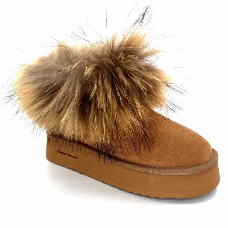 Fourrure|Animalier<Nathan Baume Boots Fourrure 242 N79 03 Daim Camel