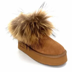 Fourrure|Animalier<Nathan Baume Boots Fourrure 242 N79 03 Daim Camel