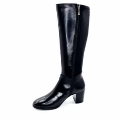 Talon|Féminin<Regarde Le Ciel Bottes à Talon Joan 18 Cuir Noir