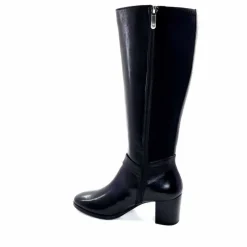 Talon|Féminin<Regarde Le Ciel Bottes à Talon Joan 18 Cuir Noir