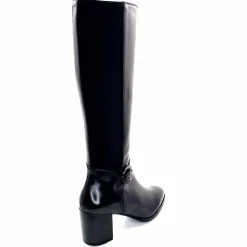 Talon|Féminin<Regarde Le Ciel Bottes à Talon Joan 18 Cuir Noir