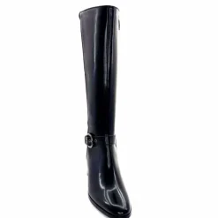 Talon|Féminin<Regarde Le Ciel Bottes à Talon Joan 18 Cuir Noir