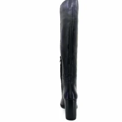 Elégant|Bottes<Ivoire0104a Bottes à Talons Ivoire 52108 Cuir Noir