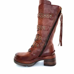 Rock|Mi-bottes<AS 98 Bottes AS98 A89321 Cuir Marron