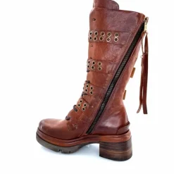 Rock|Mi-bottes<AS 98 Bottes AS98 A89321 Cuir Marron