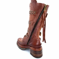Rock|Mi-bottes<AS 98 Bottes AS98 A89321 Cuir Marron
