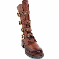 Rock|Mi-bottes<AS 98 Bottes AS98 A89321 Cuir Marron