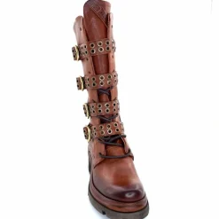 Rock|Mi-bottes<AS 98 Bottes AS98 A89321 Cuir Marron