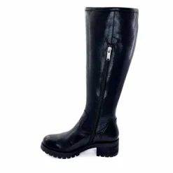 Rock|Bottes<Minka Bottes Bikers Howard Cuir Lavato Noir