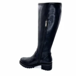 Rock|Bottes<Minka Bottes Bikers Howard Cuir Lavato Noir