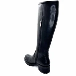 Rock|Bottes<Minka Bottes Bikers Howard Cuir Lavato Noir