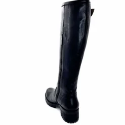 Rock|Bottes<Minka Bottes Bikers Howard Cuir Lavato Noir