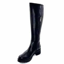Rock|Bottes<Minka Bottes Bikers Howard Cuir Lavato Noir