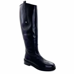 Basic|Bottes<marcha / m.moustafa Bottes Cavalières Ivoire E951 Flory Cuir Noir