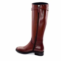 Bijoux|Basic<Triver Flight Bottes Cavalières 599 09 Cuir Marron