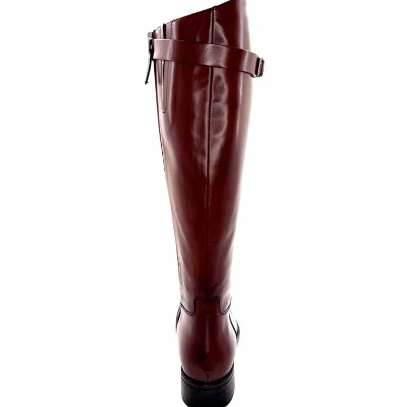 Bijoux|Basic<Triver Flight Bottes Cavalières 599 09 Cuir Marron