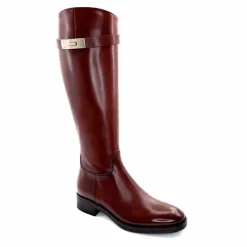 Bijoux|Basic<Triver Flight Bottes Cavalières 599 09 Cuir Marron