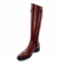 Bijoux|Basic<Triver Flight Bottes Cavalières 599 09 Cuir Marron
