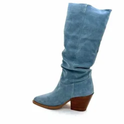 Rock|Bottines Eté<Alpe Bottes d'été 50171126 Daim Ciel Bleu
