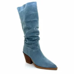 Rock|Bottines Eté<Alpe Bottes d'été 50171126 Daim Ciel Bleu