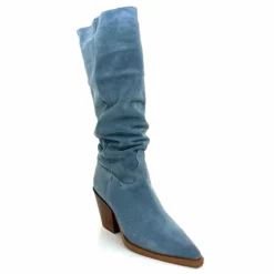 Rock|Bottines Eté<Alpe Bottes d'été 50171126 Daim Ciel Bleu