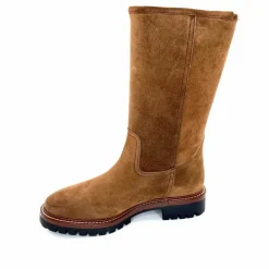 Neige|Basic<Alpe Bottes Fourrées 5206 Daim Castagna Marron