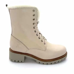Neige|Montagne<gemilli sarl - hooper Bottes Fourrées Hooper Shoes Alix Cuir Crème