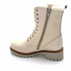 Neige|Montagne<gemilli sarl - hooper Bottes Fourrées Hooper Shoes Alix Cuir Crème
