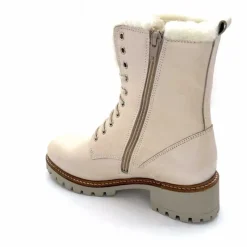 Neige|Montagne<gemilli sarl - hooper Bottes Fourrées Hooper Shoes Alix Cuir Crème