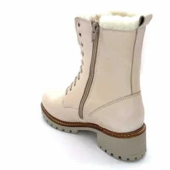 Neige|Montagne<gemilli sarl - hooper Bottes Fourrées Hooper Shoes Alix Cuir Crème