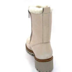 Neige|Montagne<gemilli sarl - hooper Bottes Fourrées Hooper Shoes Alix Cuir Crème