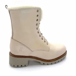 Neige|Montagne<gemilli sarl - hooper Bottes Fourrées Hooper Shoes Alix Cuir Crème