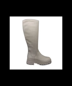 Neige|Montagne<Elena Bottes Fourrées Mouton 61400 Ines Cuir Blanc