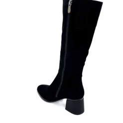 Soirée|Bottes<Elue Par Nous Bottes Genouillère Sariegois Daim Noir