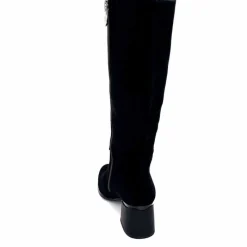 Soirée|Bottes<Elue Par Nous Bottes Genouillère Sariegois Daim Noir