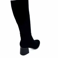 Soirée|Bottes<Elue Par Nous Bottes Genouillère Sariegois Daim Noir