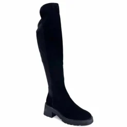 Elégant|Bottes<Donna Carolina Bottes Genouillères 50.299.076.001 Daim Noir