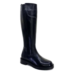 Rock|Bottes<398-ivoire Bottes Ivoire 5276 Alexis Cuir Noir