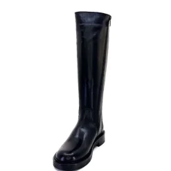 Rock|Bottes<398-ivoire Bottes Ivoire 5276 Alexis Cuir Noir