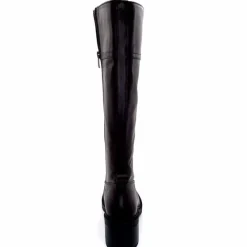 Elégant|Bottes<398-ivoire Bottes Ivoire 5385 Cuir Marron